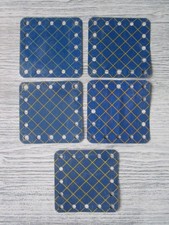 MECCANO: 5 plaques flexibles a croisillons 6x6cm - réf 190