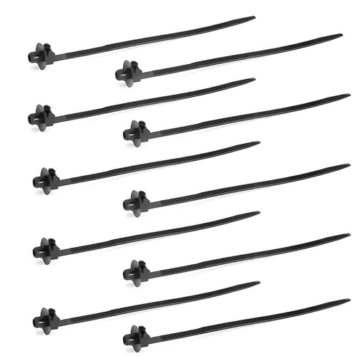 10x serre câbles avec clips - serre-câbles,