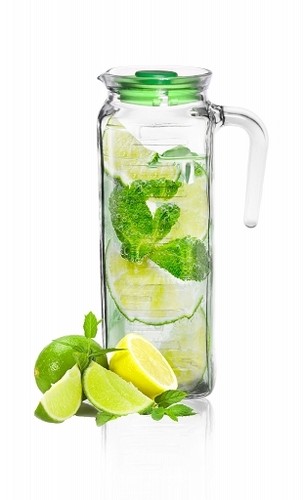 Wasserkrug1 avec couvercle - l,