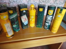 Lot de coffrets tole whisky marque Cutty Sark dont Anniversaire du débarquement 