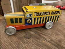 S.I.F REF 2010 Camion-fourgon 'TRANSPORTS RAPIDES' jaune, bleu & rouge