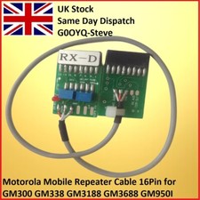 Motorola Mobile Repeater Cable 16Pin pour GM300 GM338 GM3188 GM3688 GM950I GM338