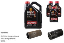 FEBI BILSTEIN Inspection Set 8L Motul 8100 X-Clean+ 5W30 Pour VW LT 40-55 I