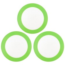  BESTONZON 3 pièces tapis de cuisson antiadhésif plaque de barbecue ronde en