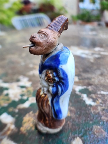 Netsuke kimono singe tire - netsuke, la