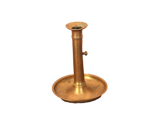 Bougeoir poussoir ancien en - poussoir,