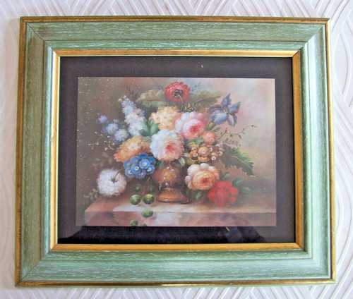 Cadre thème bouquet floral - cadre,