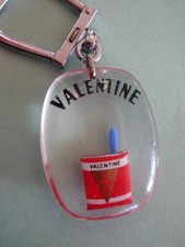 PORTE CLE BOURBON MOBILE PEITURE VALENTINE