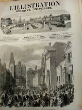 L'illustration n°1488 2 sept 1871 entrée des français à Amiens bas fond paris 