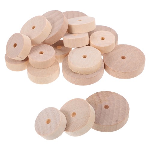 Pcswooden wheel set - ,