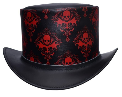 Chapeau haut cuir royal - cuir,
