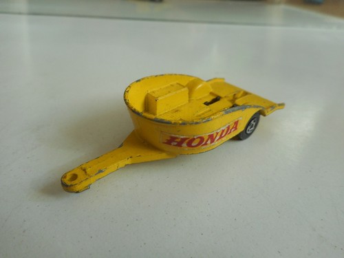 Remorque moto matchbox - remorque,
