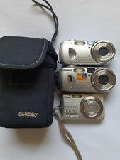 LOT F 3 CAMÉRAS,2 SONY CYBER