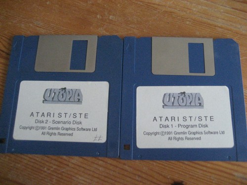 Jeu atari utopia - st,
