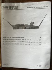 Shure UFR-R Wireless User
