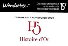 Carte cadeau - Wonderbox /