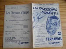 PARTITION  FERNANDEL LES