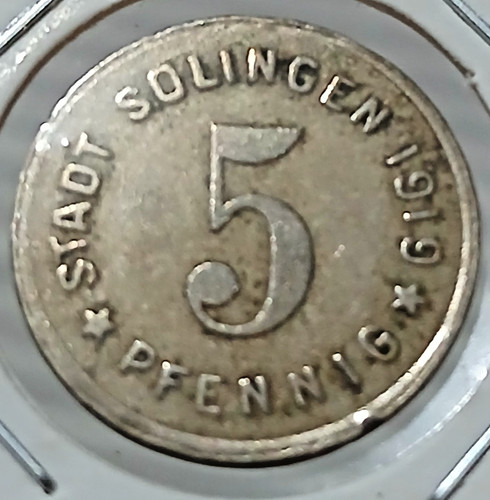Solingen pfenning 1919 - 5,