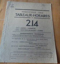 RARE SNCF - FASCICULE DES