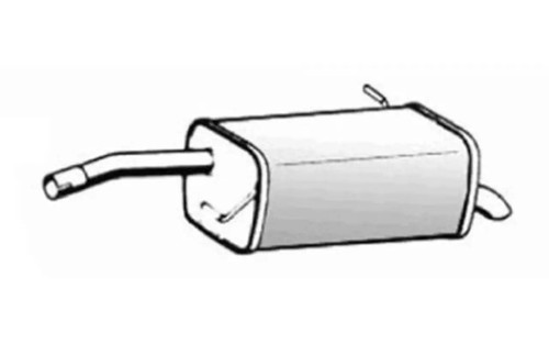 Pot échappement silencieux - pot,