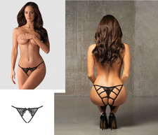 String Tanga Ouvert Lingerie