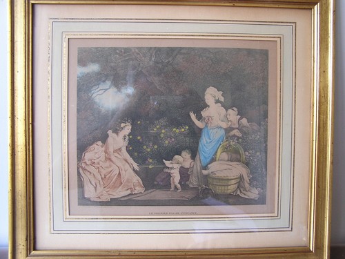 Très jolie gravure encadrée - très,