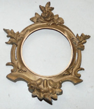 POURTOUR DE CADRAN EN REGULE POUR  PENDULE ANCIENNE