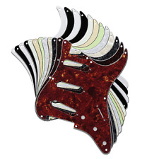8 Trou STRAT STRATOCASTER Guitare Électrique Pickguard Rayure Plaque Pour FENDER