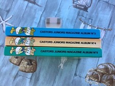 Albums Castors Juniors 3 vol. N°3-4-5./1979.