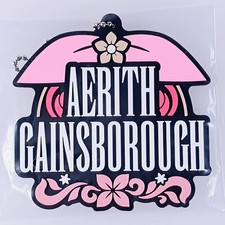 Porte-clés caoutchouc Aerith