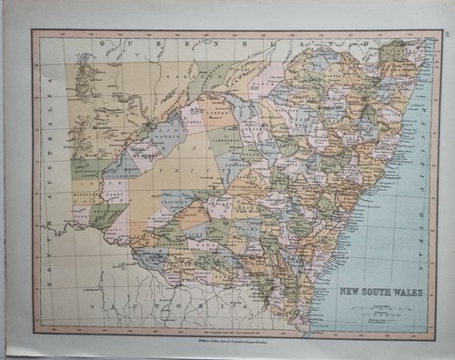 1878 ancien carte australie - 1878,