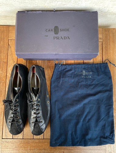Car shoes prada noires - shoes,