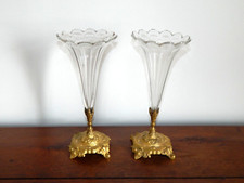 ANCIENNE Paire Bouquetiers