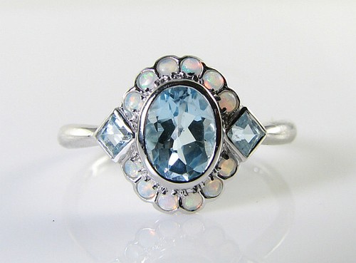Bague art déco 9 - or, carats
