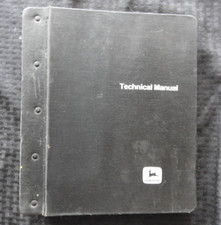 Véritable John Deere 60 70 100 Mini Chargeur Tracteur Technique Service Manuel