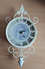 Horloge murale double face en