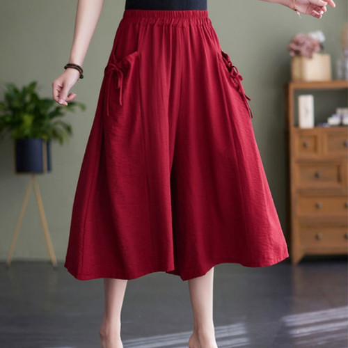 Femme court pantalon jambe - court,