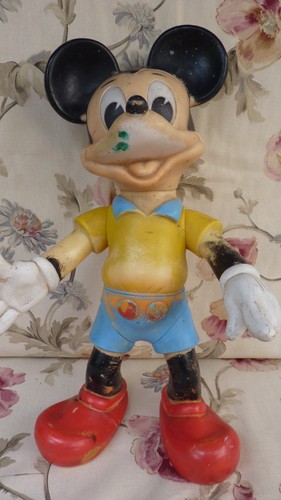 Ancien jouet pouet mickey walt - jouet,