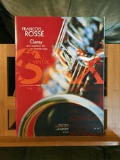 François Rossé Clansy pour saxophone alto et clarinette basse partition Leduc