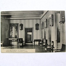 cpa 20 Ajaccio 1912 maison Bonaparte salon de réception Napoléon 1er Corse
