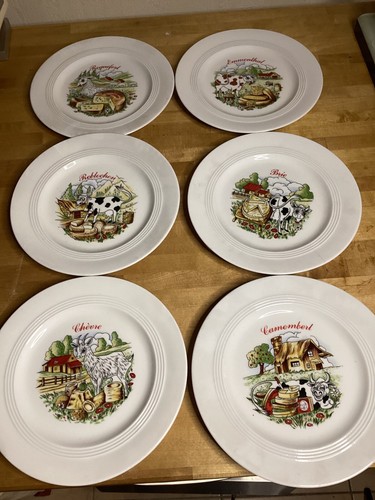 Assiettes fromage - 6,