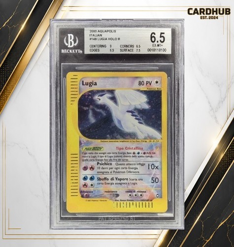 Pokemon card lugia crystal - pokemon,