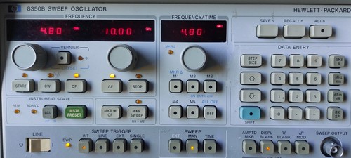 Agilent 8350b sweep - agilent/hp,