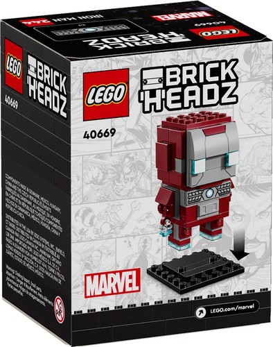 Lego brickheadz iron man mk5 - -,