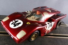 Carrera Universal 40464 - Ferrari 512 S Lexan Bordeaux N°14 sans Boite 1/32