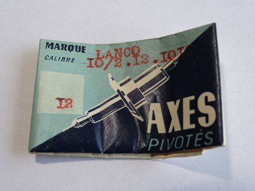 Piece horlogerie axe - horlogerie, 1