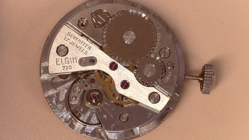 Mouvement montre elgin - mouvement, 720
