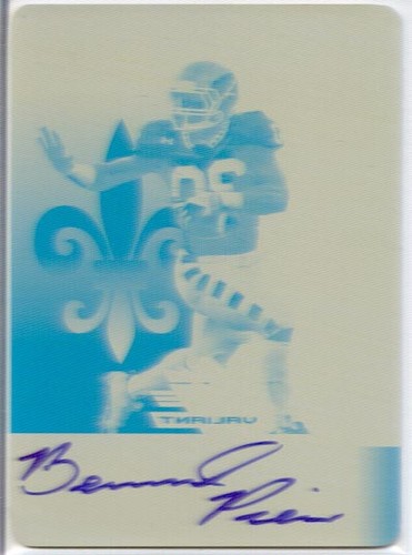 Bernard pierce rookie auto - pierce,