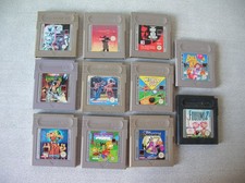 Lot de 11 jeux Game Boy par