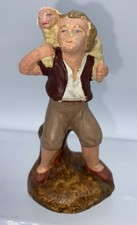 Santon creche DEVINEAU  le Berger  Enfant 9,5 cm de haut Taille 4